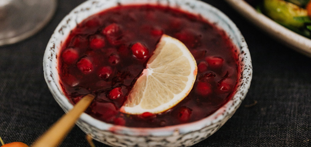 Frisches Sommerrezept mit Cranberries